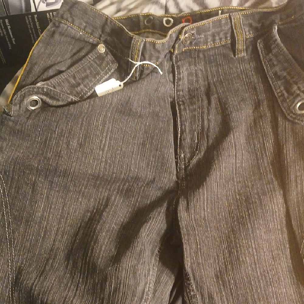 COOGI Gray Denim with Colorful Accents